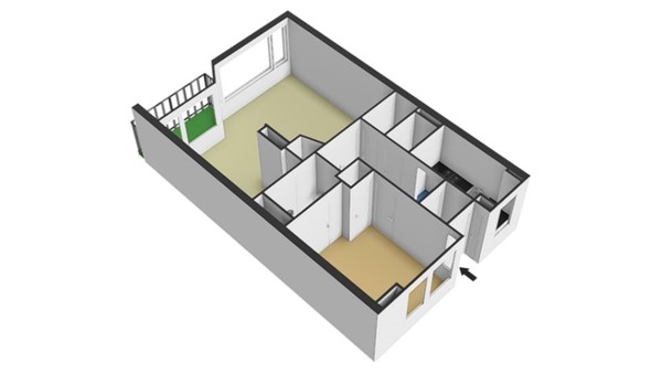 Floorplan - Suze Groeneweglaan 135, 3021 DT Rotterdam